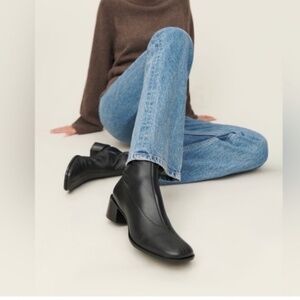 Reformation Louie Stretch Sock Boots